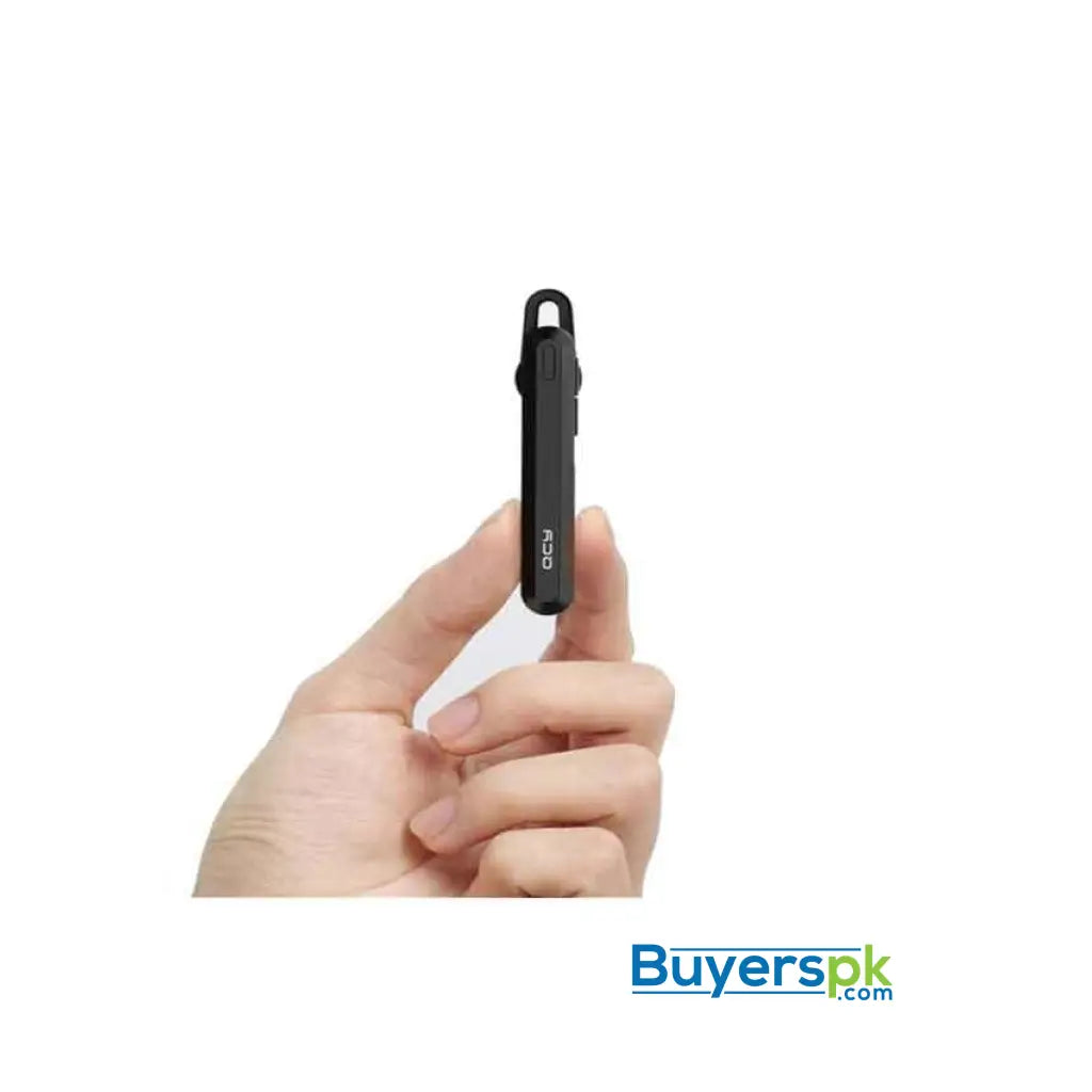QCY A1 Pin Size Wireless Bluetooth Earphone - Black - headset QCY A1 Pin Size Wireless Bluetooth Earphone - Black - headset